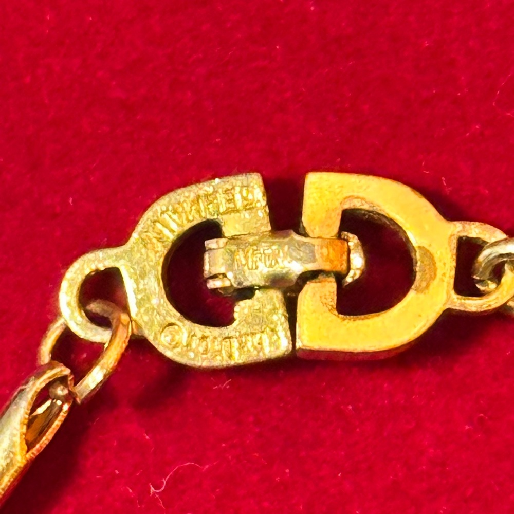 Dior Necklace CD pendant in a beautiful brown pastel - Picture 6 of 14